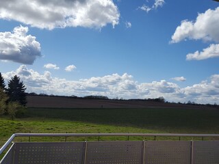 Aussicht vom Balkon