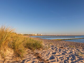 Blick auf den Yachthafen