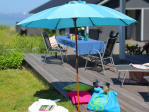 Ferienhaus Randers met uitzicht op het water