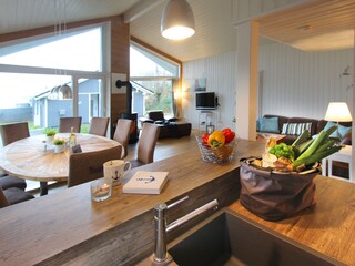 Ferienhaus Steinbergkirche Wohnzimmer 8