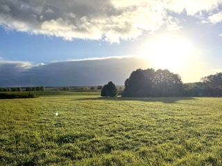 Umgeben von Wiesen und Wälder