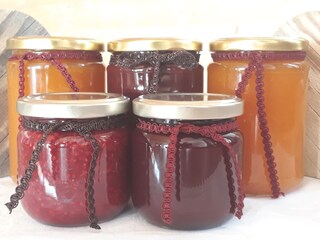 Hausgemachte Fruchtaufstriche