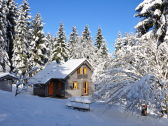 Das Ferienhaus im Winter