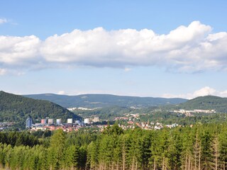 Die Stadt Suhl im Thüringer Wald