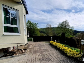 Bereich vor der Ferienwohnung