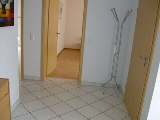 Eingangin das Schlafzimmer