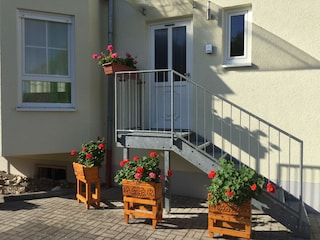 Eingang der Ferienwohnung
