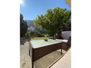 Aussicht von unserem Loungebereich