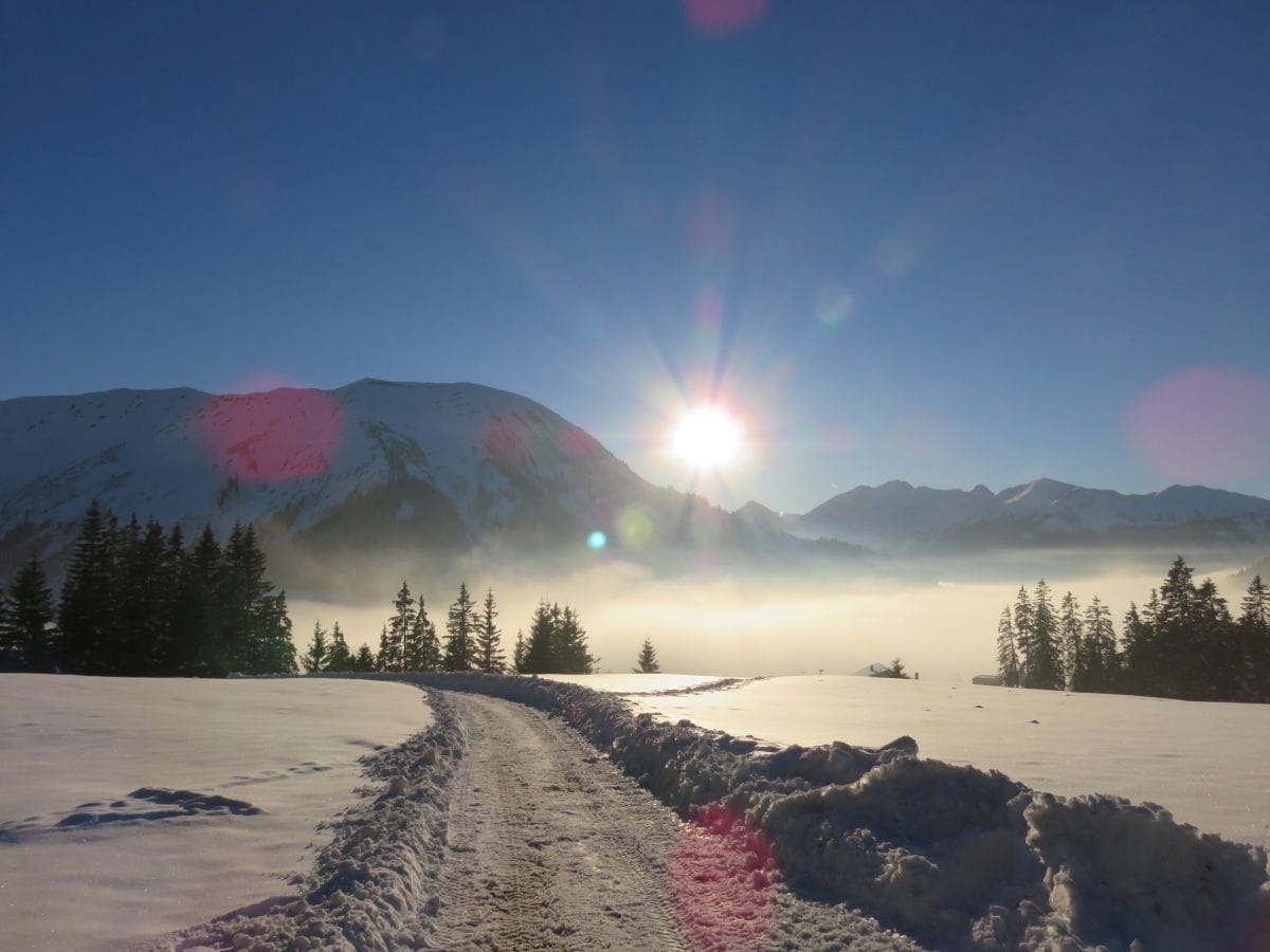 Wunderschöne Winterwanderwege