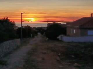 Sonnenuntergang in Mandre