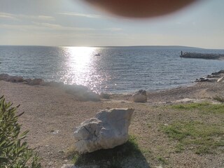 Strand bei Sonnenuntergang