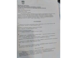 Kroatische Vermietergenehmigung