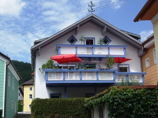 Our house from the Danube side