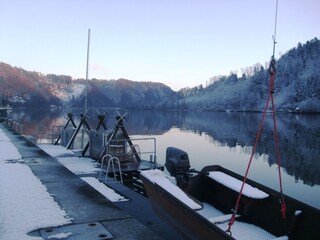 Danube Promenade in the winter