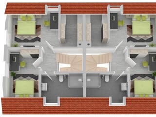 Vakantiehuis Wyk auf Föhr Grondplan 31