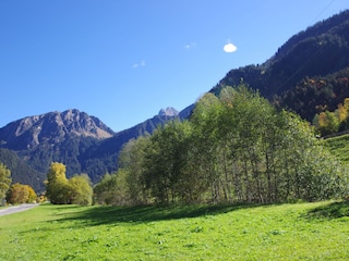 Aussicht vom Balkon