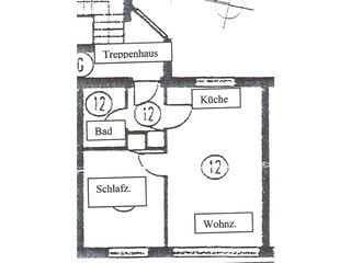 Grundriss Ferienwohnung Fördeblick