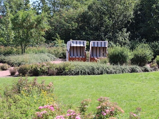 Ruheplatz für Eltern am Spielplatz