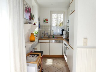 Blick in die Küche mit Miele Geschirrspüler