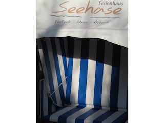 Ihr Strandkorb auf der Terrasse