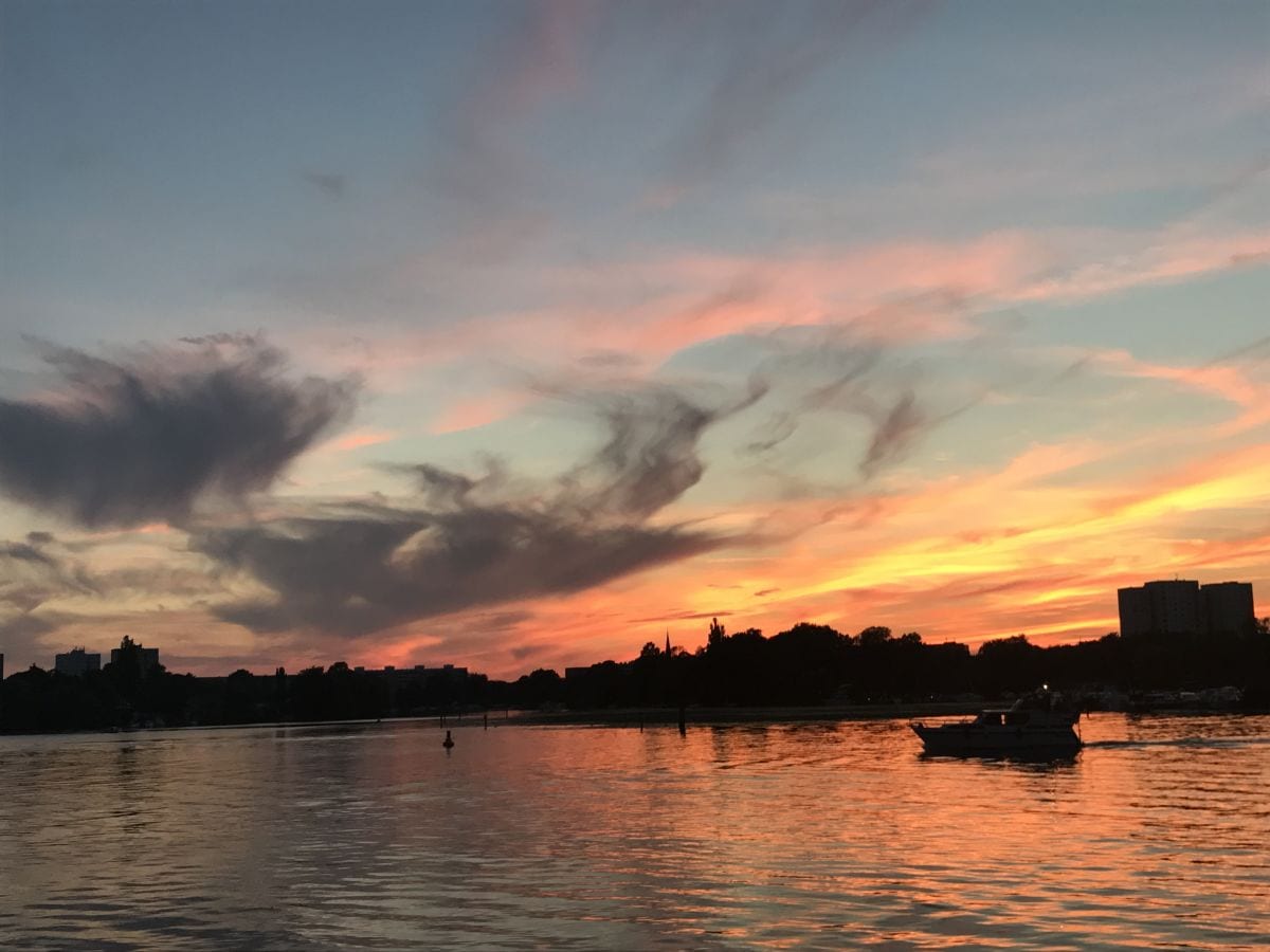 Sonnenuntergang an der Havel