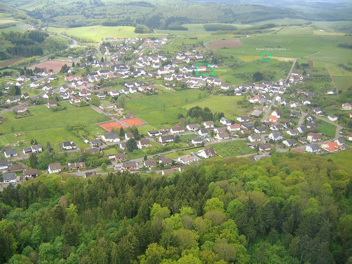 Üdersdorf von oben