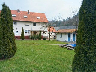 Apartment Frankenau Außenaufnahme 11