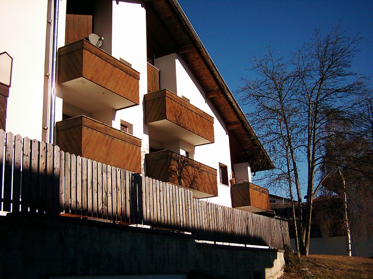 Balkonblick - Ferienwohnung im Grödnertal