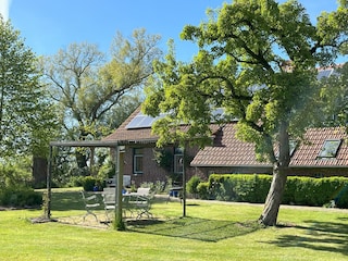 Landhaus Zappland mit Pergola
