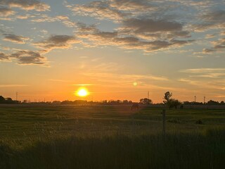 Traumhafte Sonnenuntergänge in Zappland