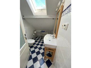 Badezimmer im Obergeschoss