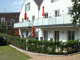 Die Stadtwohnungen 6-9 befinden sich in der Hafenstraße 10.