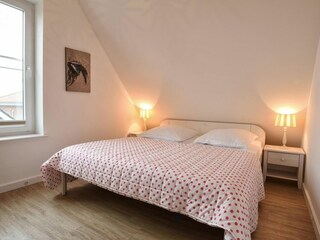 Auch das dritte Schlafzimmer befindet sich im DG.