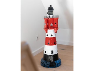 Der Leuchtturm weist Ihnen den Weg ins Obergeschoss.