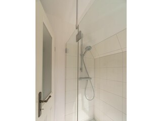 ...auch über eine Dusche.