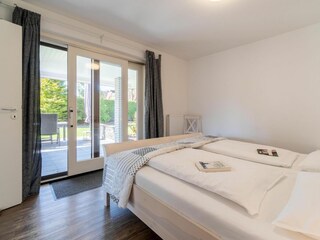 ...hat einen eigenen Terrassenzugang.