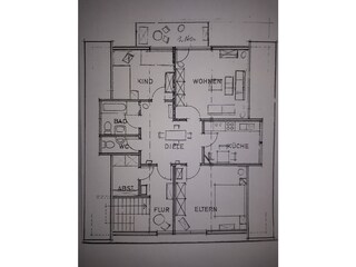 Plan der Ferienwohnung