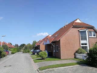 Spielstraße vor dem Haus
