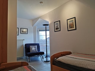 Schlafzimmer 2 mit Leseecke