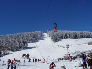Skigebiet Oberwiesenthal 10 km entfernt