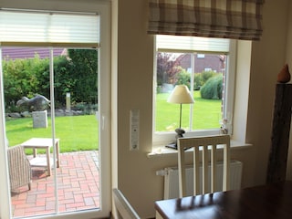 herrlicher Blick nach draußen