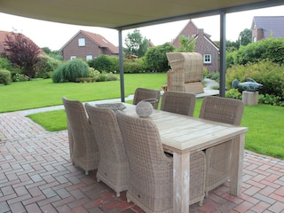 Geschützte Terrasse