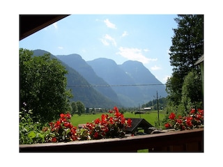 Ausblick v. Balkon Ihrer Ferienwohnung