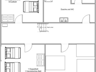 Alpenhut Hüttau Grondplan 18