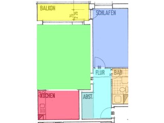 Grundriss Ferienwohnung Langeooger Jahreszeiten