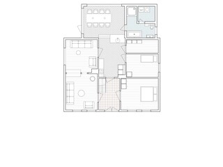 Layout ground floor