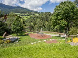 Play area with small football pitch 50 m