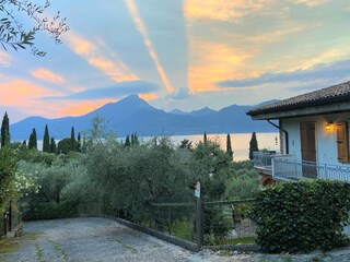 Entrance Casa Merlo with view