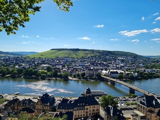 Blick auf die Mosel vom Schützenhaus