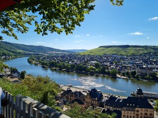 Blick auf Kues und Andel